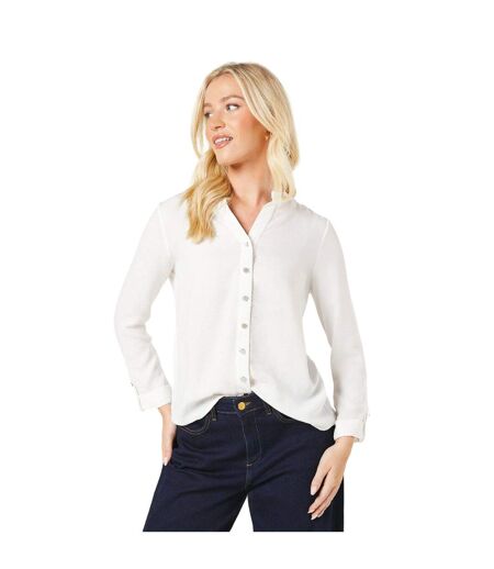 Chemisier femme blanc cassé Dorothy Perkins