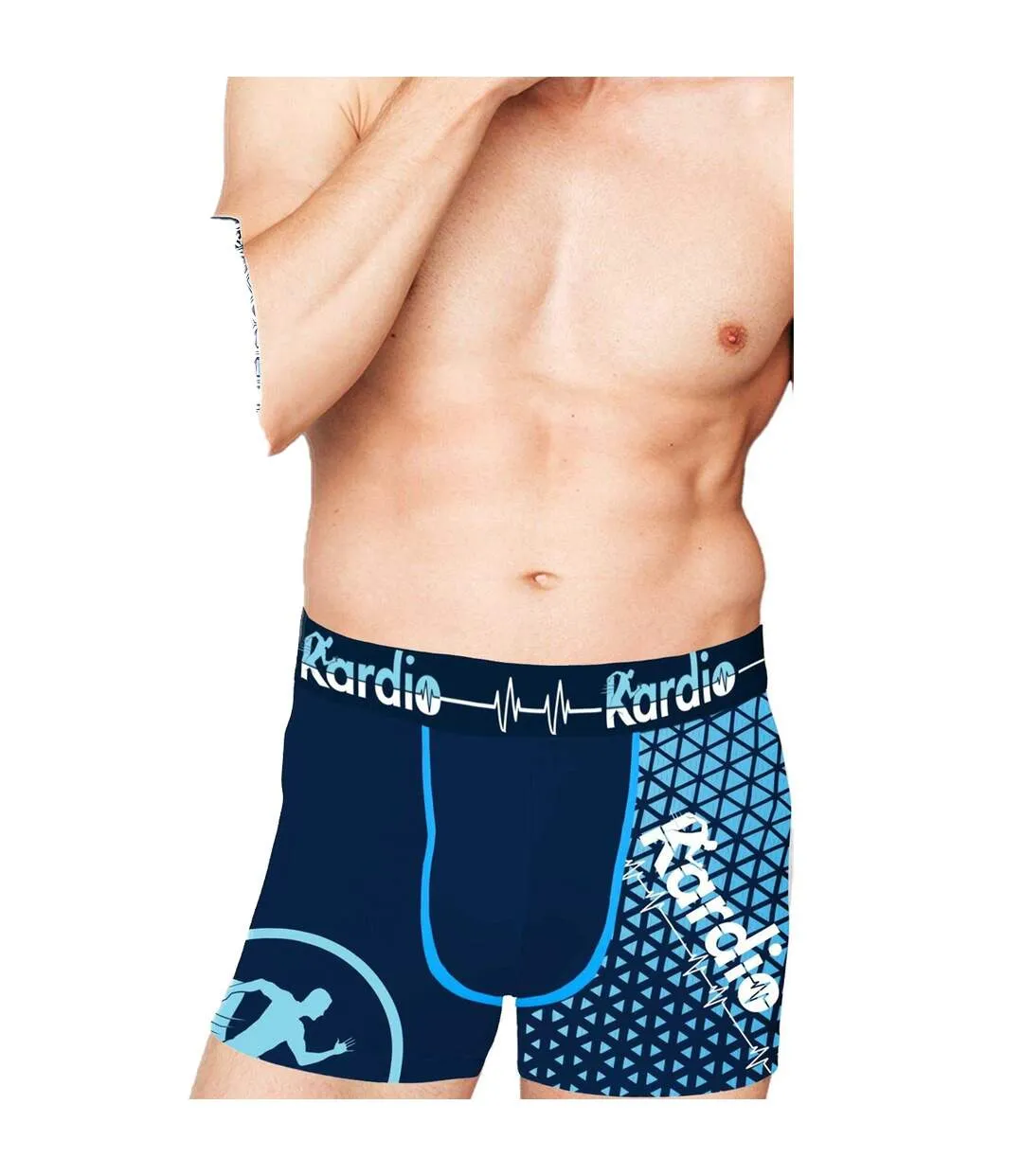 Boxers Homme Bleu Kardio-3