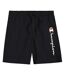 Short De Bain Motif/style Logo Brodé Homme Noir Champion-2