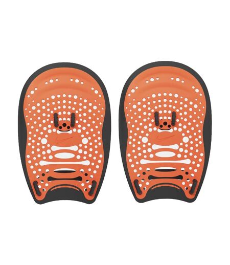 Plaquettes de natation noir/orange nike ness - l/xl