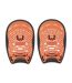 Plaquettes de natation noir/orange nike ness - l/xl-1
