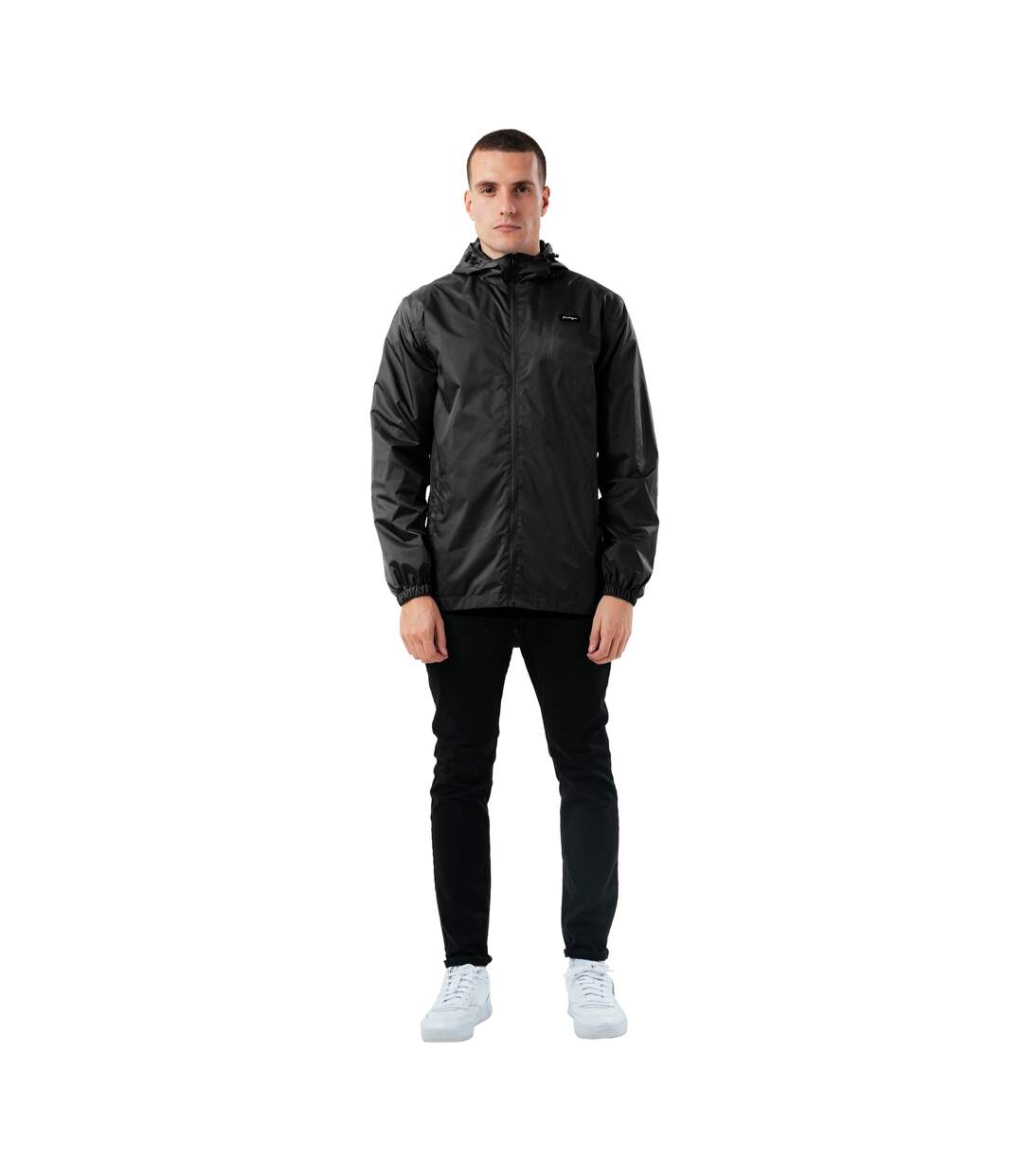 Hype Mens Showerproof Style Jacket (Black)