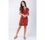 Robe courte en coton viscose  ERIKA motif ethnique baroque Coton Du Monde-2