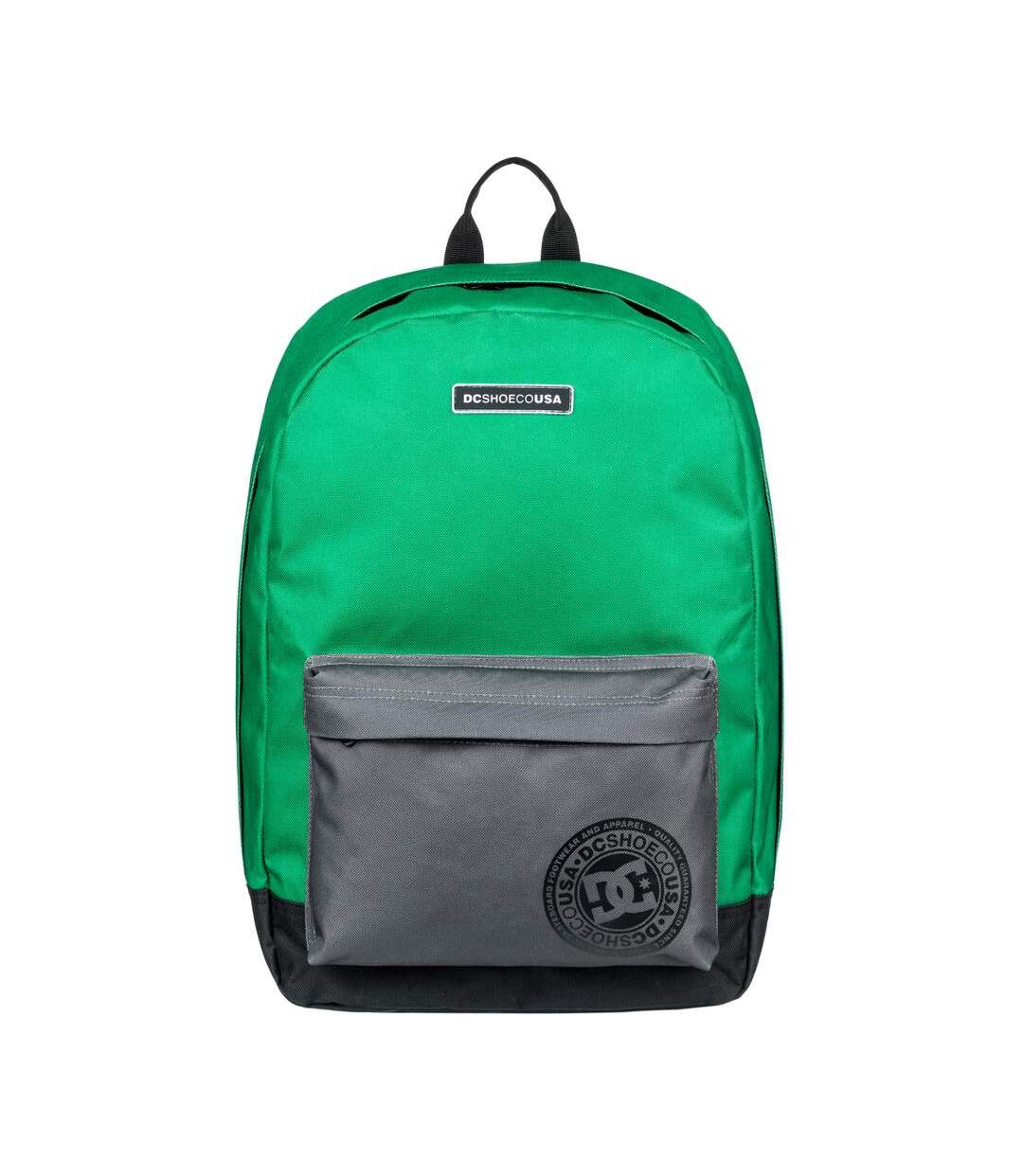 Sac à dos Gris/Vert Homme Dc shoes Backstack - Taille unique-1