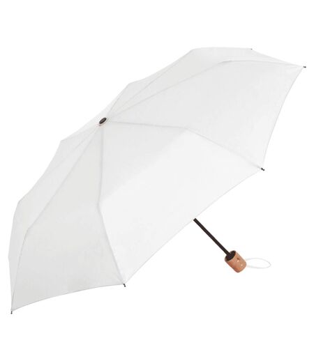 Parapluie De Poche Oekobrella 25,5 Cm X 98 Cm Blanc Fare
