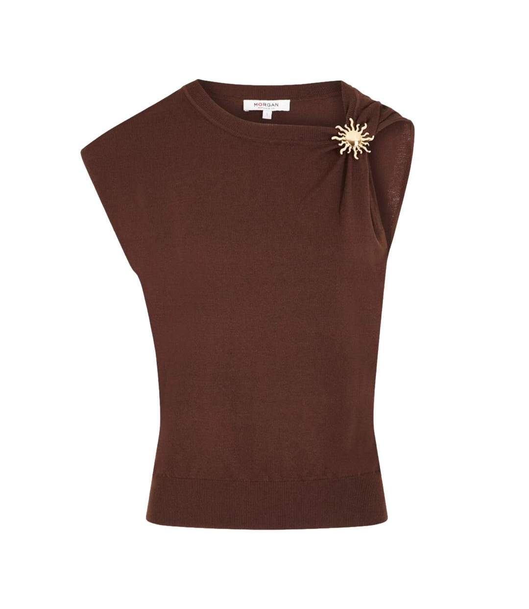 Top marron femme morgan mchoco-2