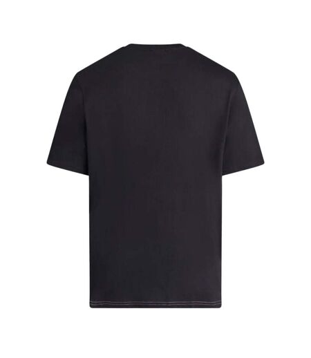 T-shirt rose/noir homme fila flat matte - l