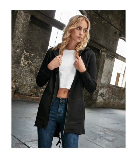 Parka Sweat Femme Noir Build Your Brand