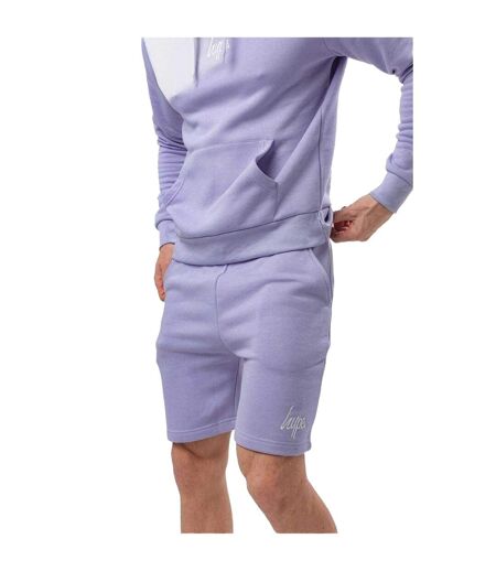Mens Sweat Shorts Purple Hype