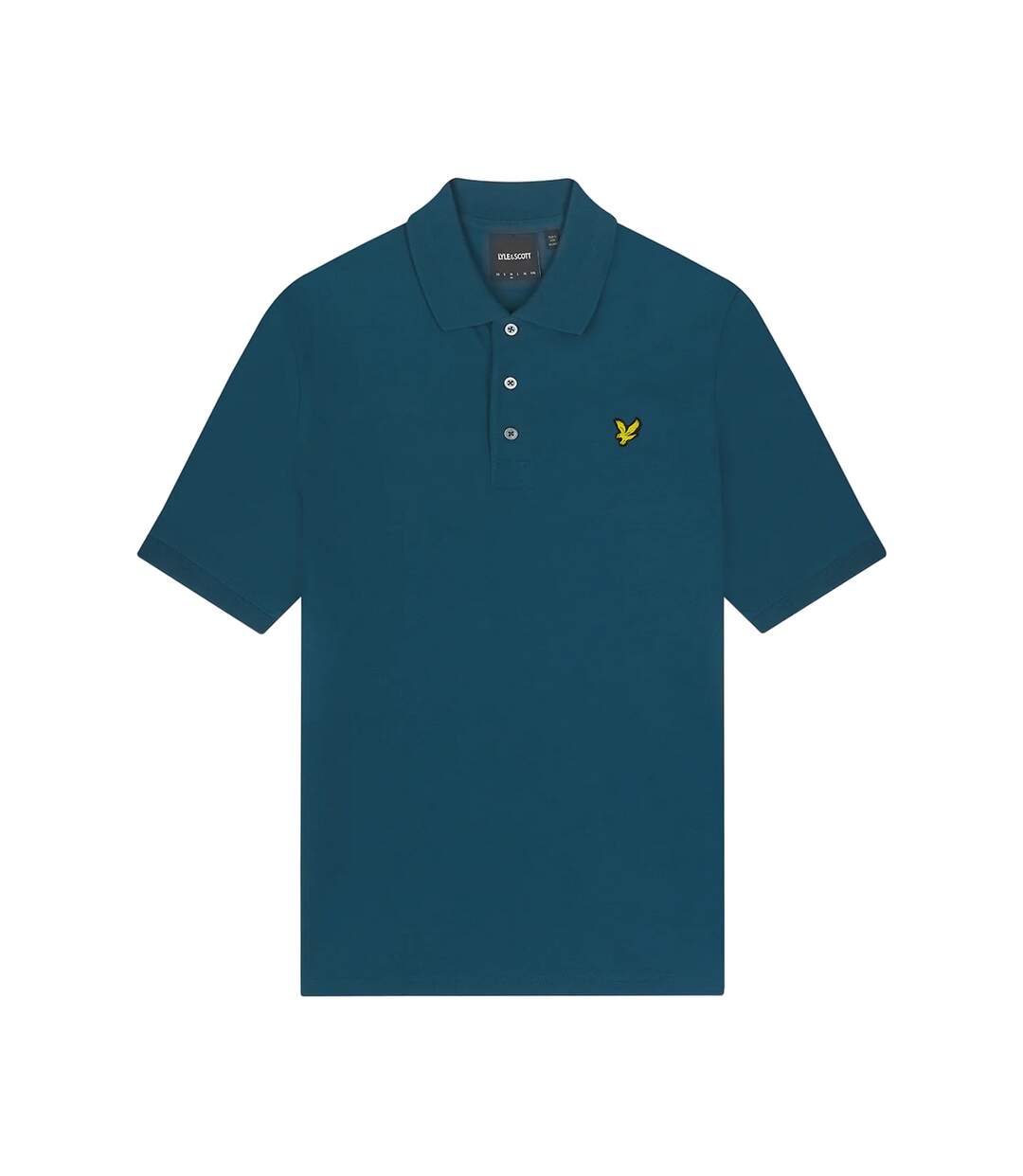 Mens plain polo shirt apres navy Lyle & Scott