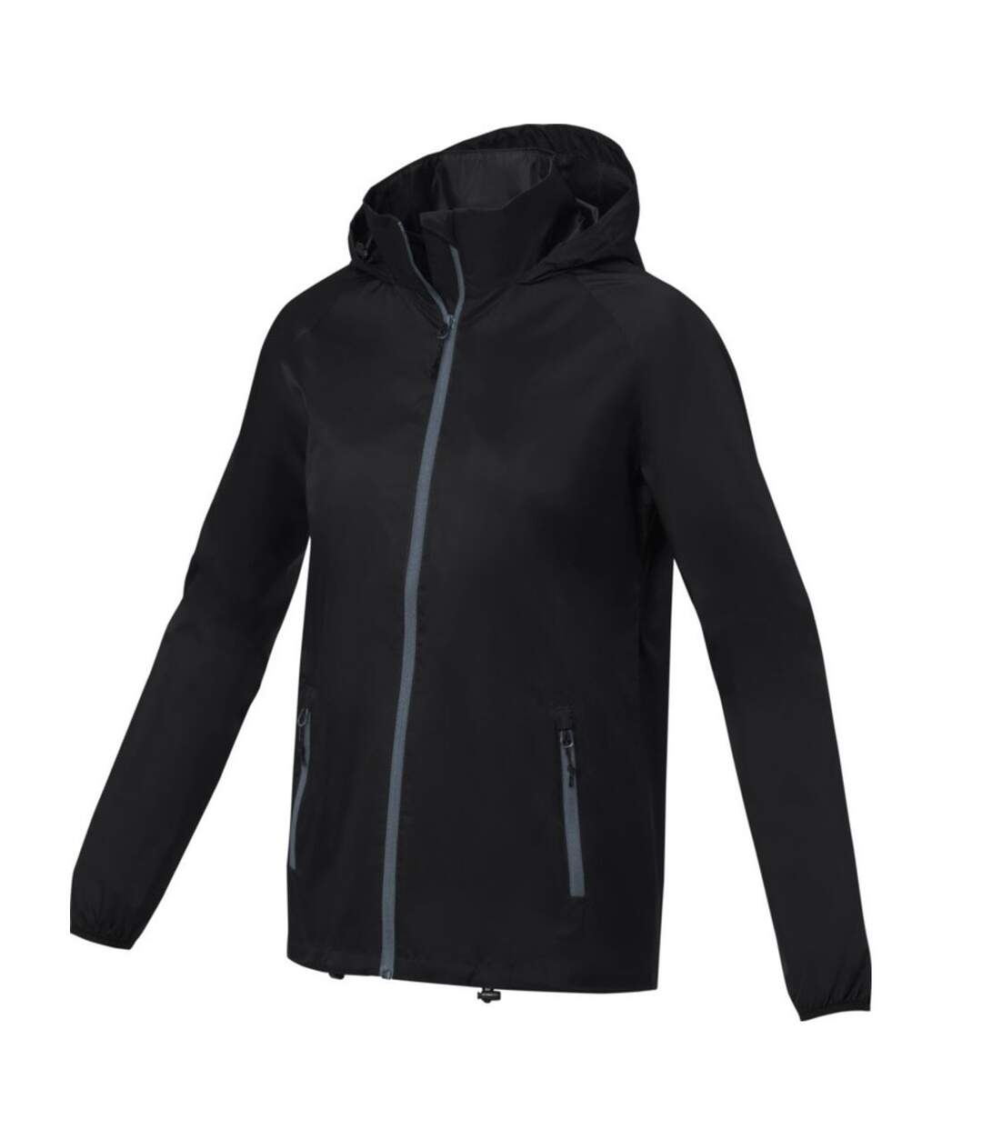 Elevate Essentials Womens/Ladies Dinlas Lightweight Jacket (Solid Black)