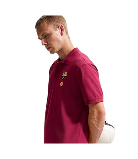 Mens Fc Barcelona Polo Shirt Red Nike