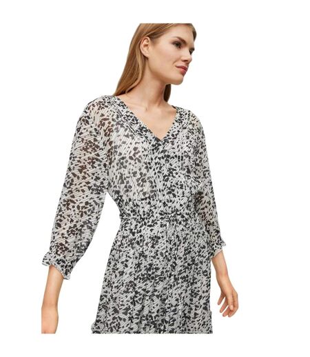 Robe Portefeuille Dellima Femme Marron Boss