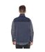 Mens Leafminer Fleece Gilet Navy Melange Trespass-4