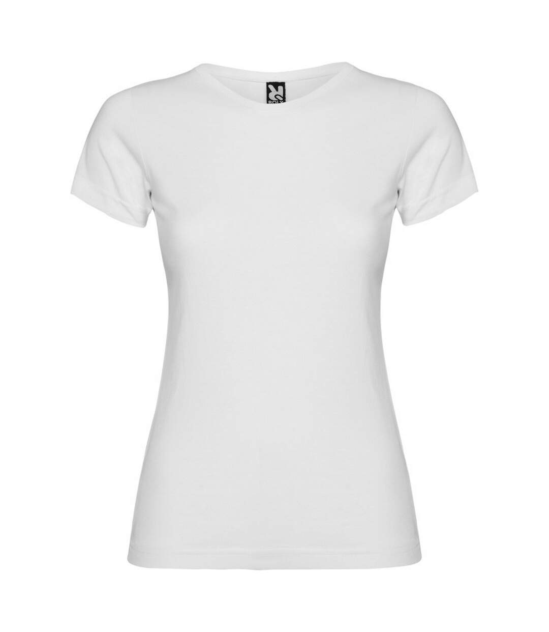 T-shirt jamaica femme blanc Roly-1