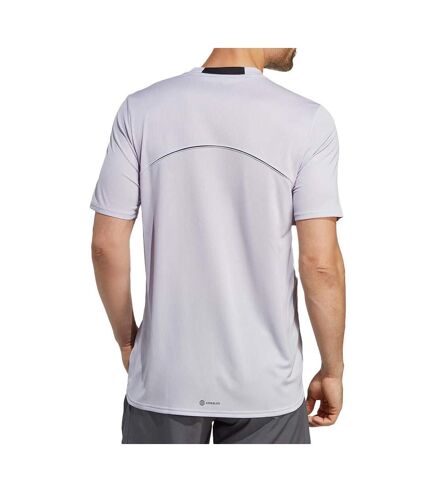 T-shirt Violet Homme Adidas D4m Hiit - L