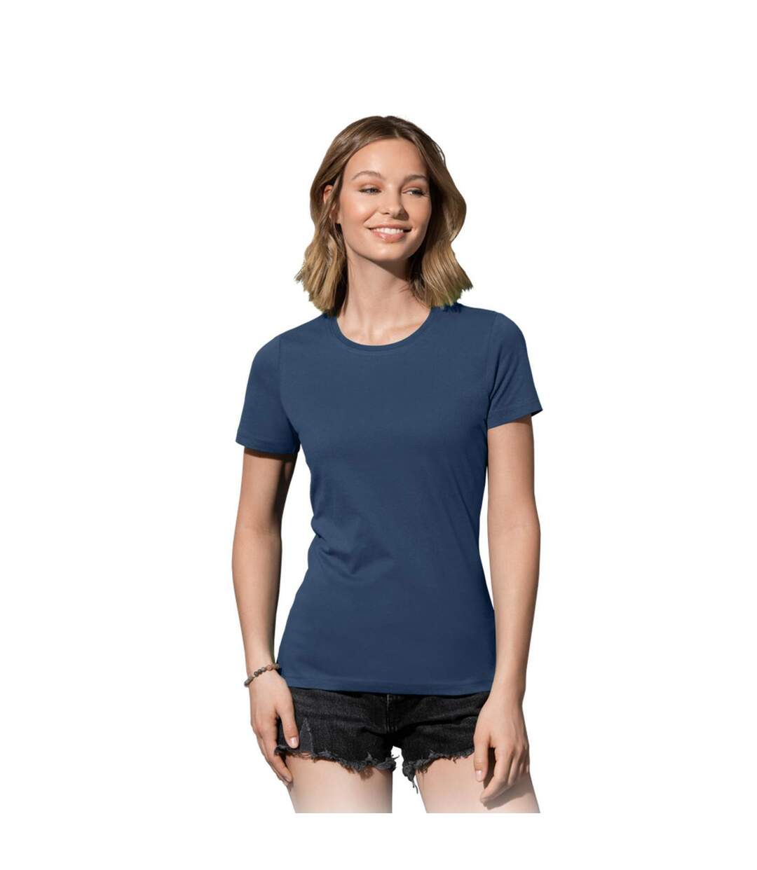 Stedman Womens/Ladies Classic Tee (Navy) - UTAB278