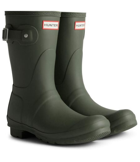 Unisex Adult Original Short Wellington Boots Dark Olive Hunter