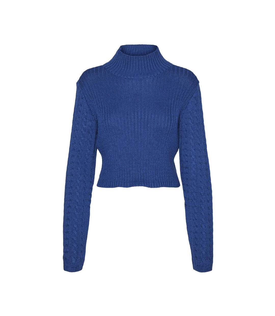 Pull Bleu Femme Vero Moda Helly - L