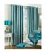 Wellesley ringtop curtains 90x90 229x229cm duck egg Riva Home