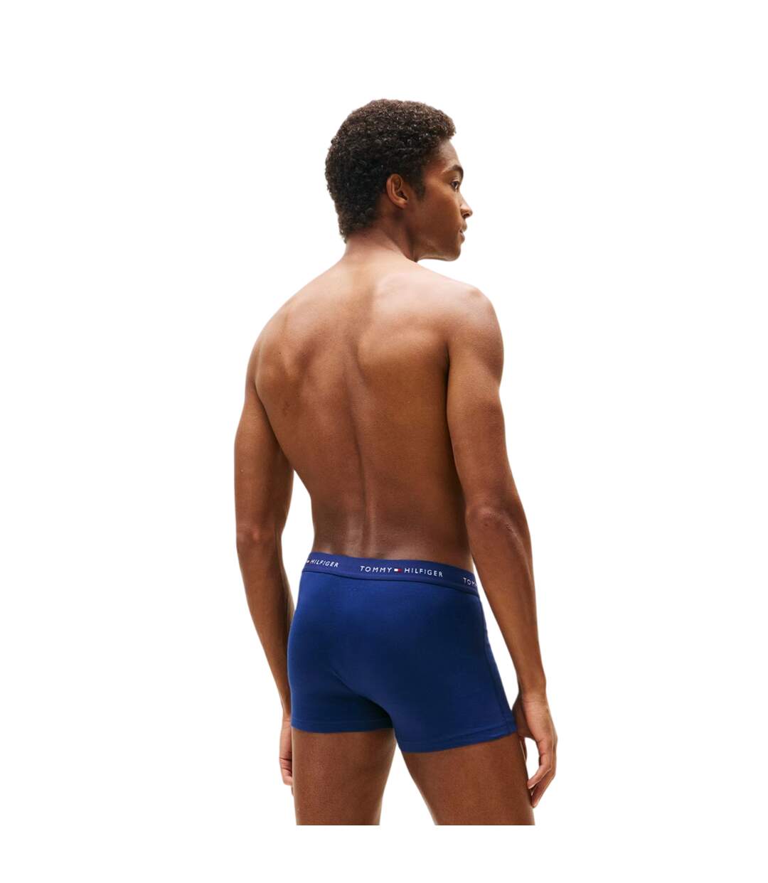 Short De Bain Motif/style Signature Homme Bleu Violet Bleu Marine Tommy Hilfiger-3