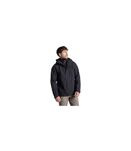 Mens Basecamp 3 In 1 Jacket Black Craghoppers Expert