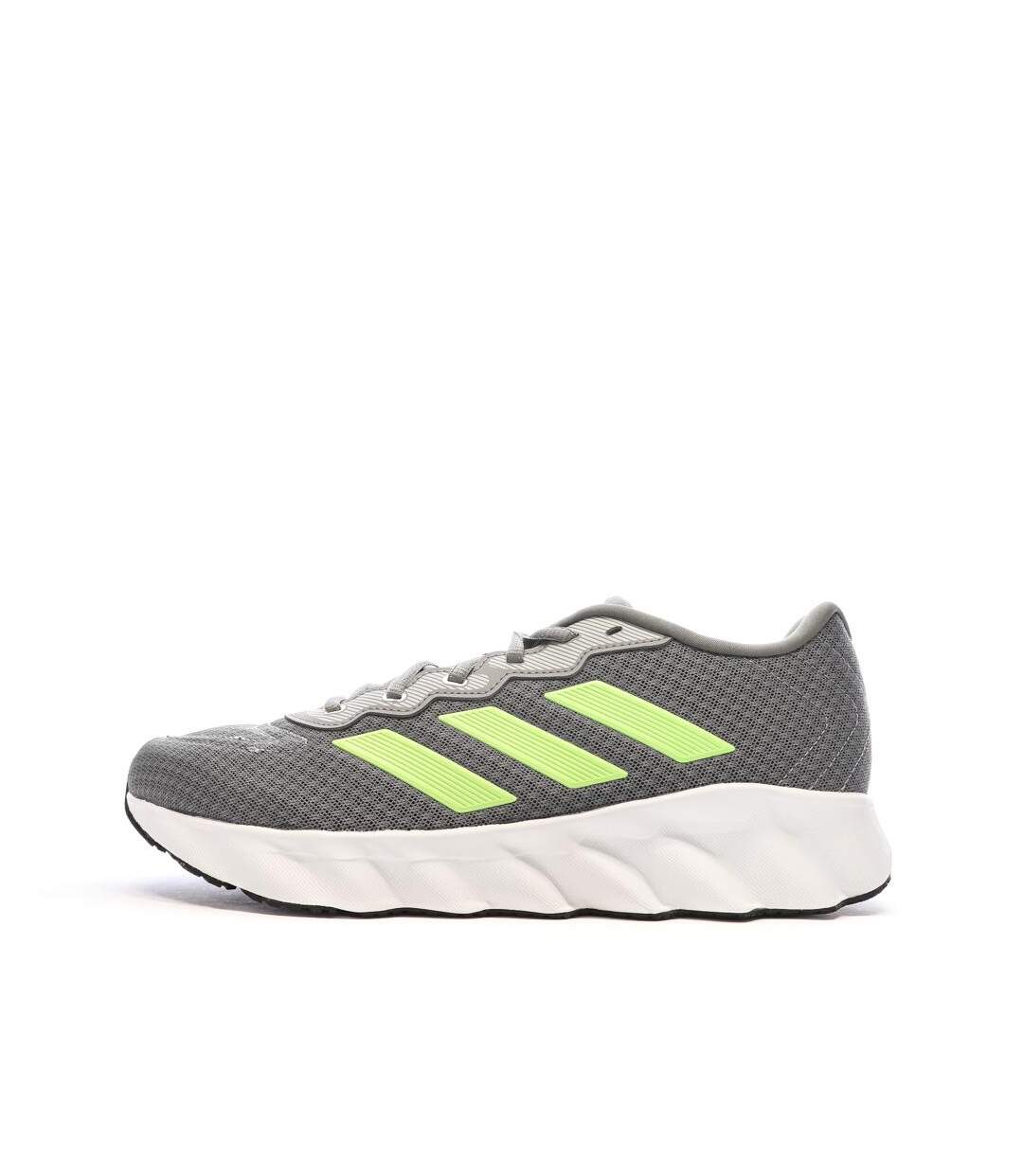 Chaussures de running grises/vertes homme adidas switch move-1