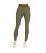 Legging Series-2 Femme Vert Kaki Skins-1