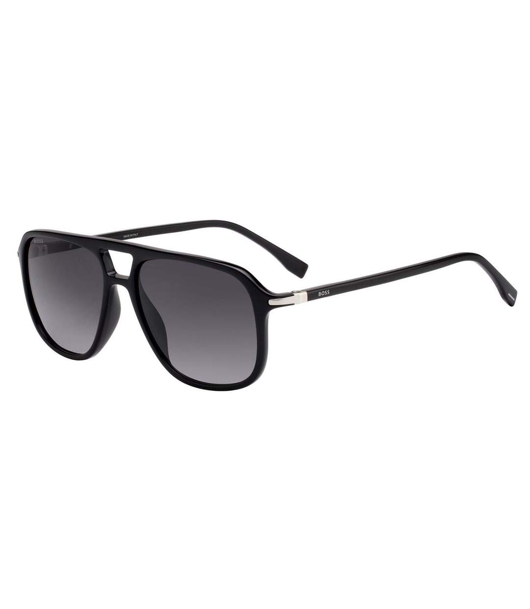 Lunettes De Soleil Motif/style Pilote Classic Homme Taille Unique Noir Boss-1