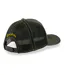 Casquette trucker avec filet avec écusson animal Black Stallion Hatfield-4