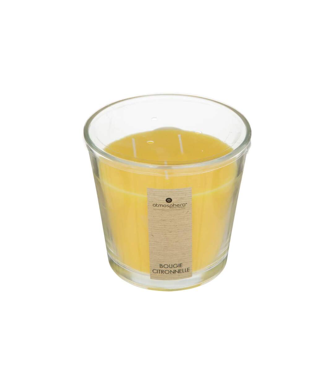 Bougie Parfumée Nina 500g Citron Jaune