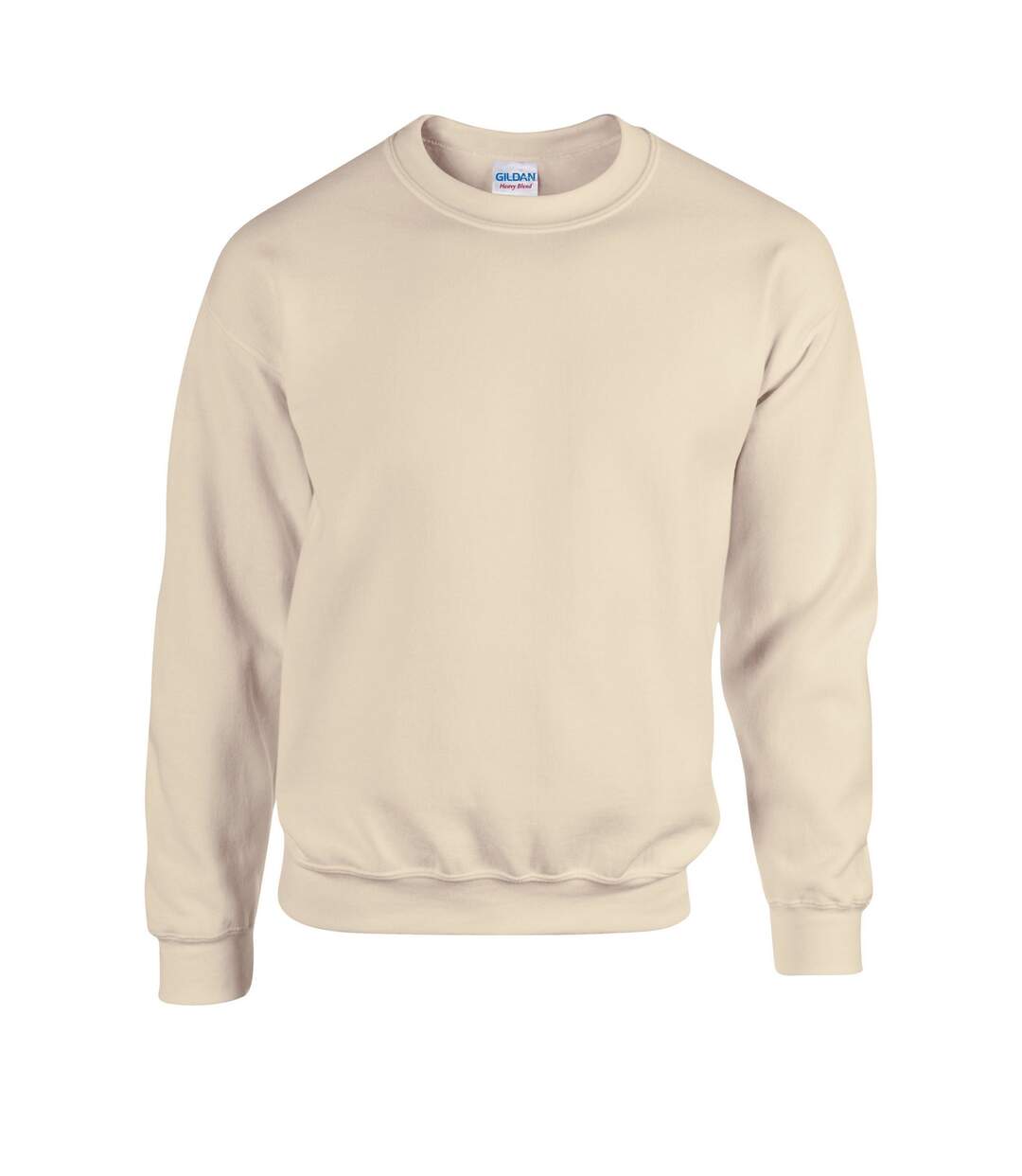 Mens Heavy Blend Sweatshirt Sand Gildan-1