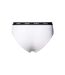 Womens/ladies Mid Rise Briefs White Hugo-3