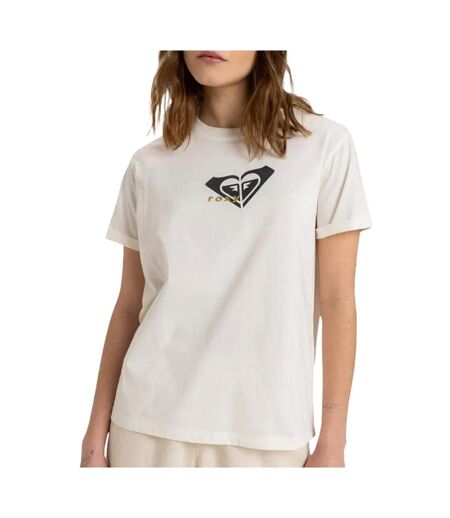 T-Shirt blanc femme roxy ocean regular - m