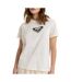 T-Shirt blanc femme roxy ocean regular - m-1