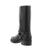 Woodland Mens High Harley Western Harness Leather Boots (Black) - UTDF578-2