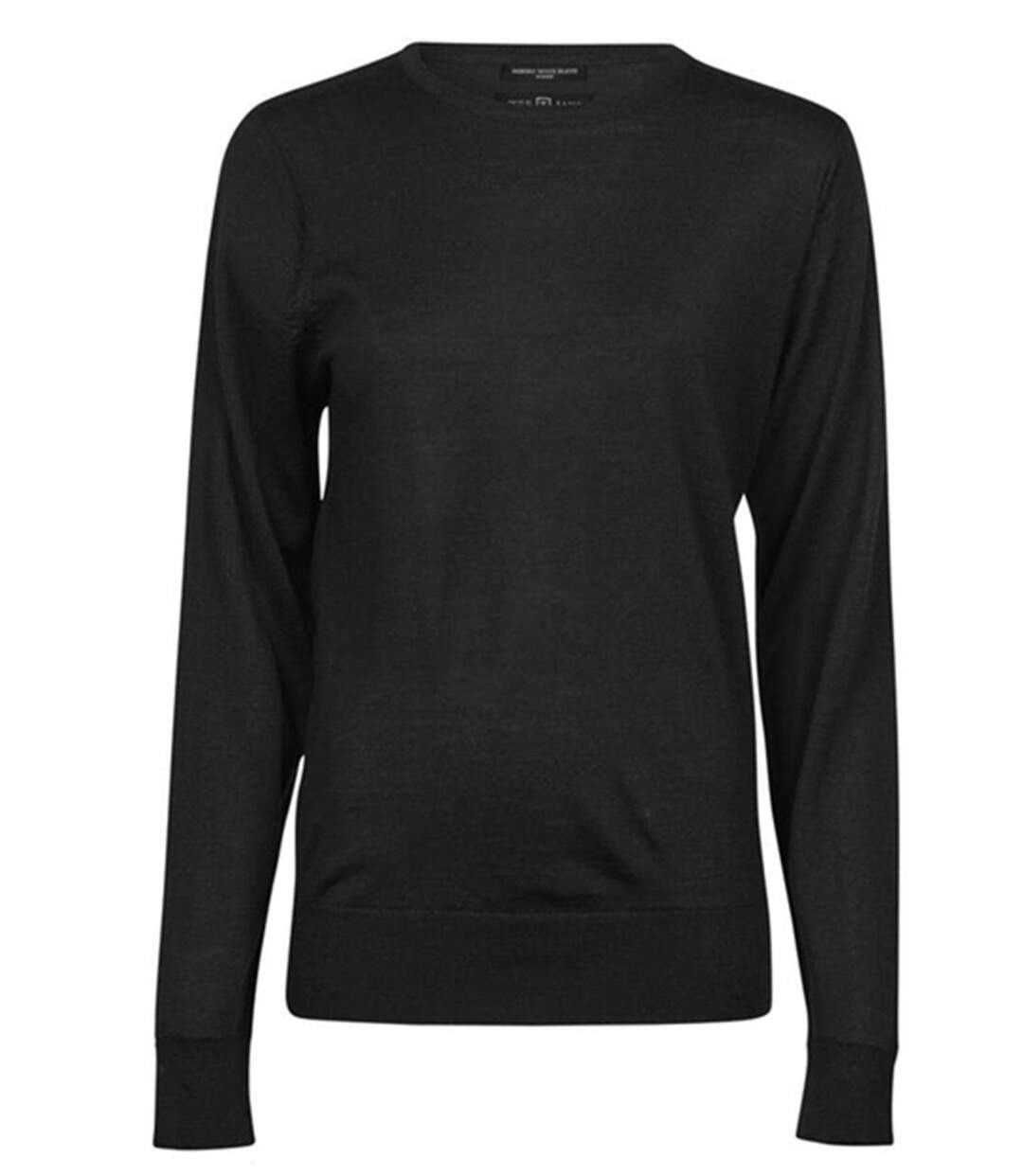 Pull col rond - Femme - TJ6006 - noir