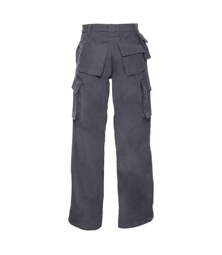 Pantalon De Travail Homme Gris Foncé Russell