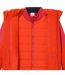 Veste 3 en 1 - Femme - JN1377 - orange épicé et rouge-2