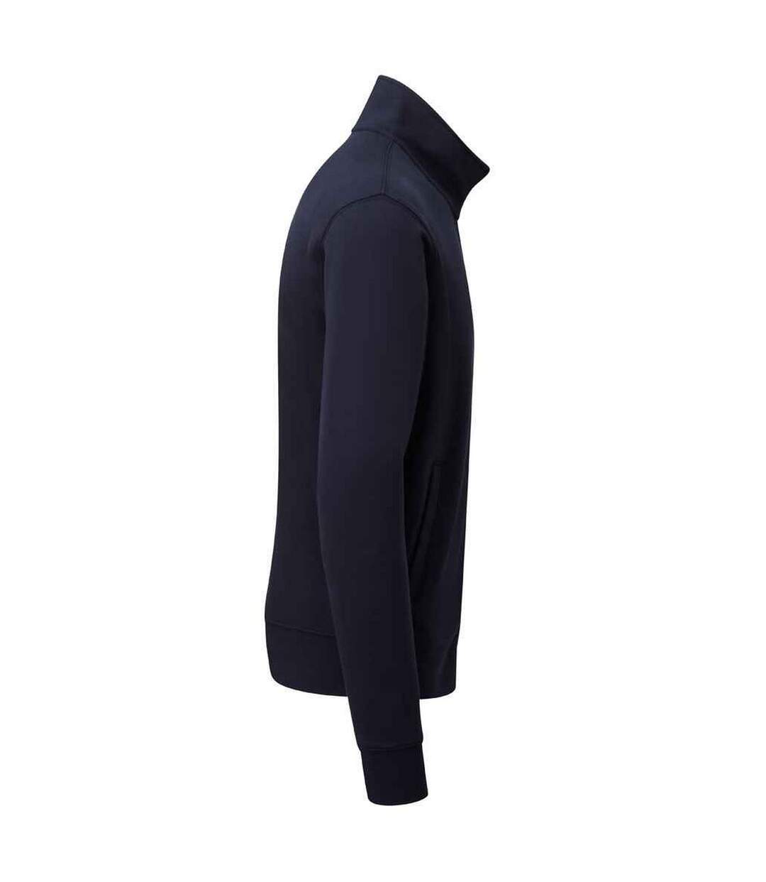 Mens authentic sweat jacket french navy Russell-3