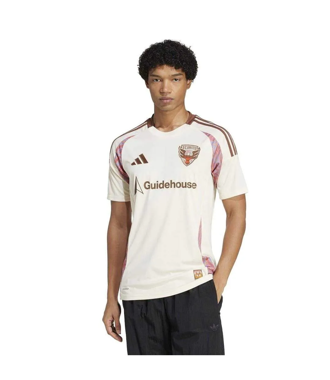Mens 25/26 Adidas Away Jersey Ecru DC United FC-4