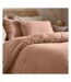 Lark muslin cotton duvet cover set pink clay Yard