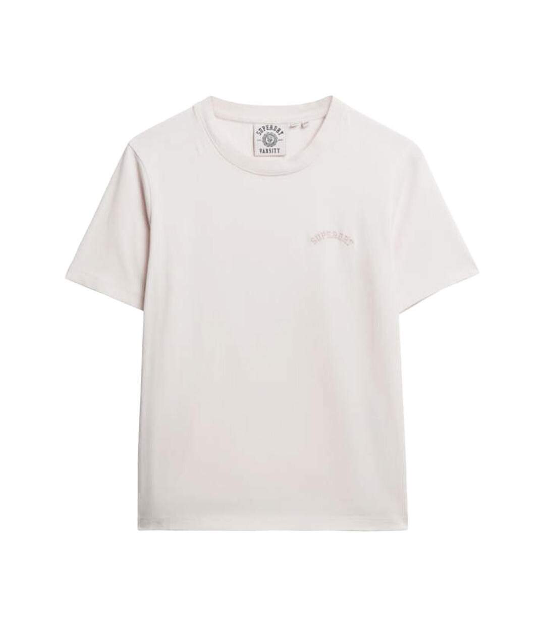 T-Shirt rose clair femme superdry w1011644a-2