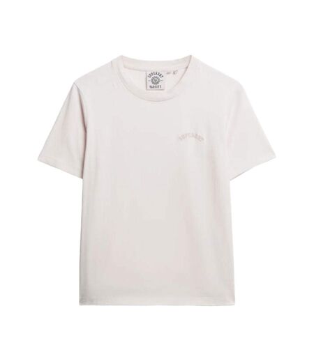 T-Shirt rose clair femme superdry w1011644a
