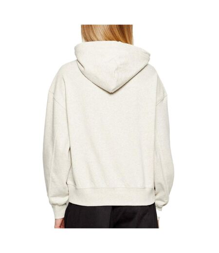 Sweat à capuche beige calvin klein jeans french