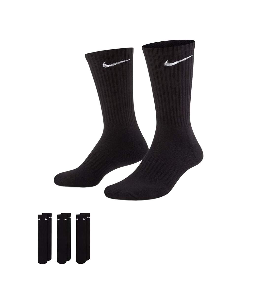 Lot De 3  Chaussettes Entraînement Everyday Adulte Noir Nike-4
