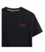 T-Shirt noir homme superdry essential serif-2