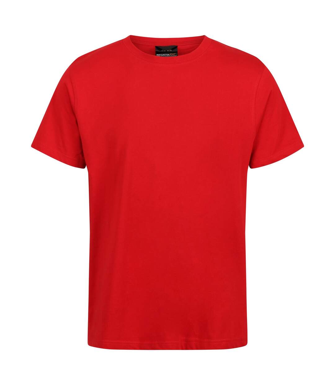 Mens pro cotton soft touch t-shirt classic red Regatta-1