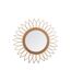 Miroir en Rotin Pointe 50cm Beige-1