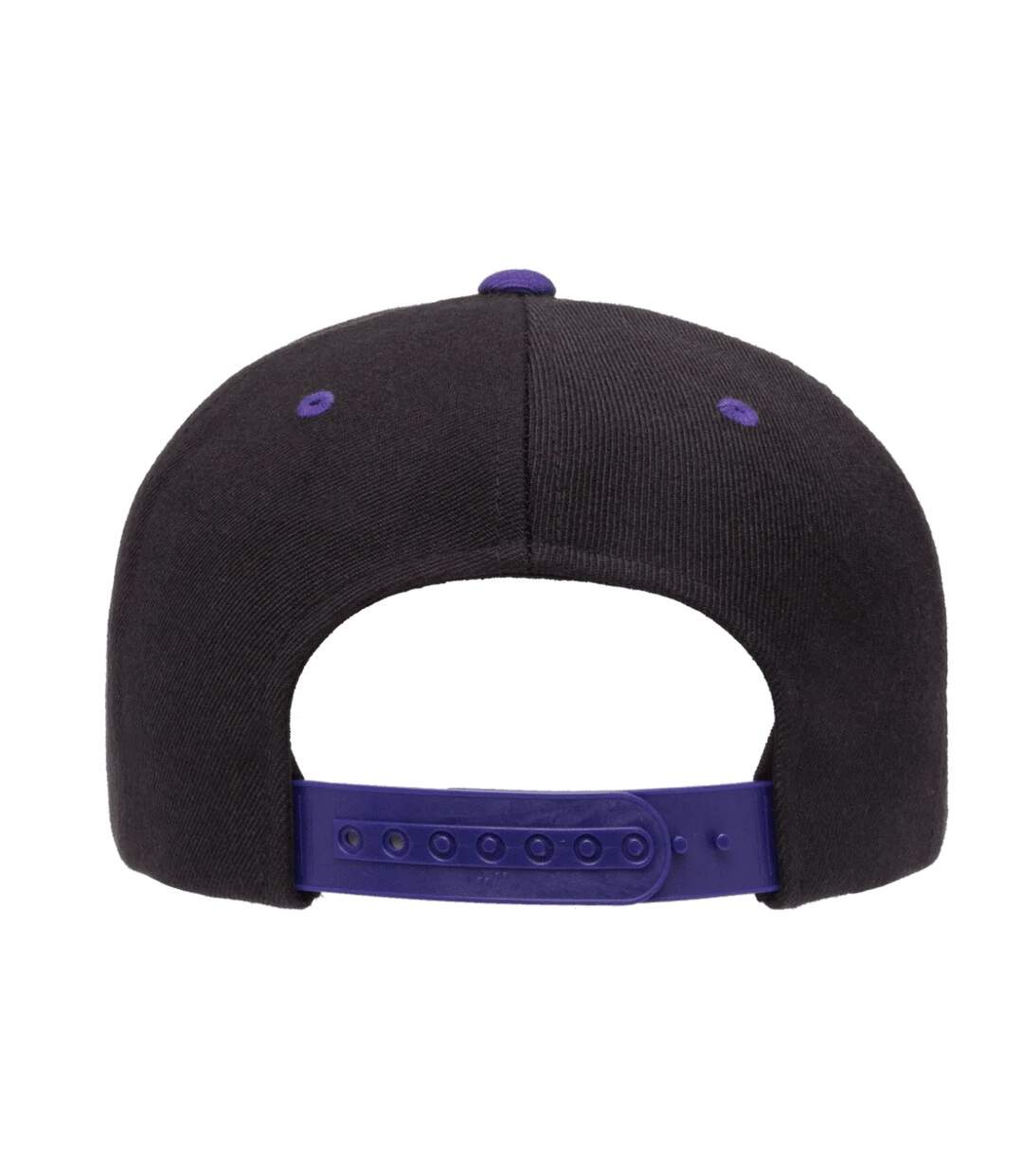 Casquette Ajustable Noir Violet Flexfit-2